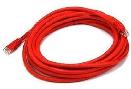 15 ft. Red High Quality Cat6 500MHz UTP RJ45 Ethernet Bare Copper Networ... - $9.00
