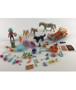 Playmobil Friends Playset Action Figure Sled Animals Accessories Lot Geo... - £30.97 GBP