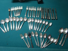Holmes &amp; Edwards Danish Princess (Silverplate,1938) International Silver... - $490.97
