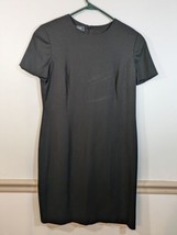 Vintage Bridgetown Collection Dress Size 10 Black Knee Length Short Sleeve - $24.70