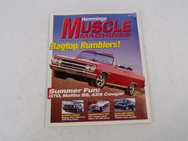 June 2005 Hemmings Muscle Machines Ragtop Rumblers! Summer Fun: GTO,Mali... - $13.85