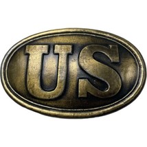 U.S. Solid Brass Belt Buckle Civil War Army Replica for Reenactments - £19.62 GBP