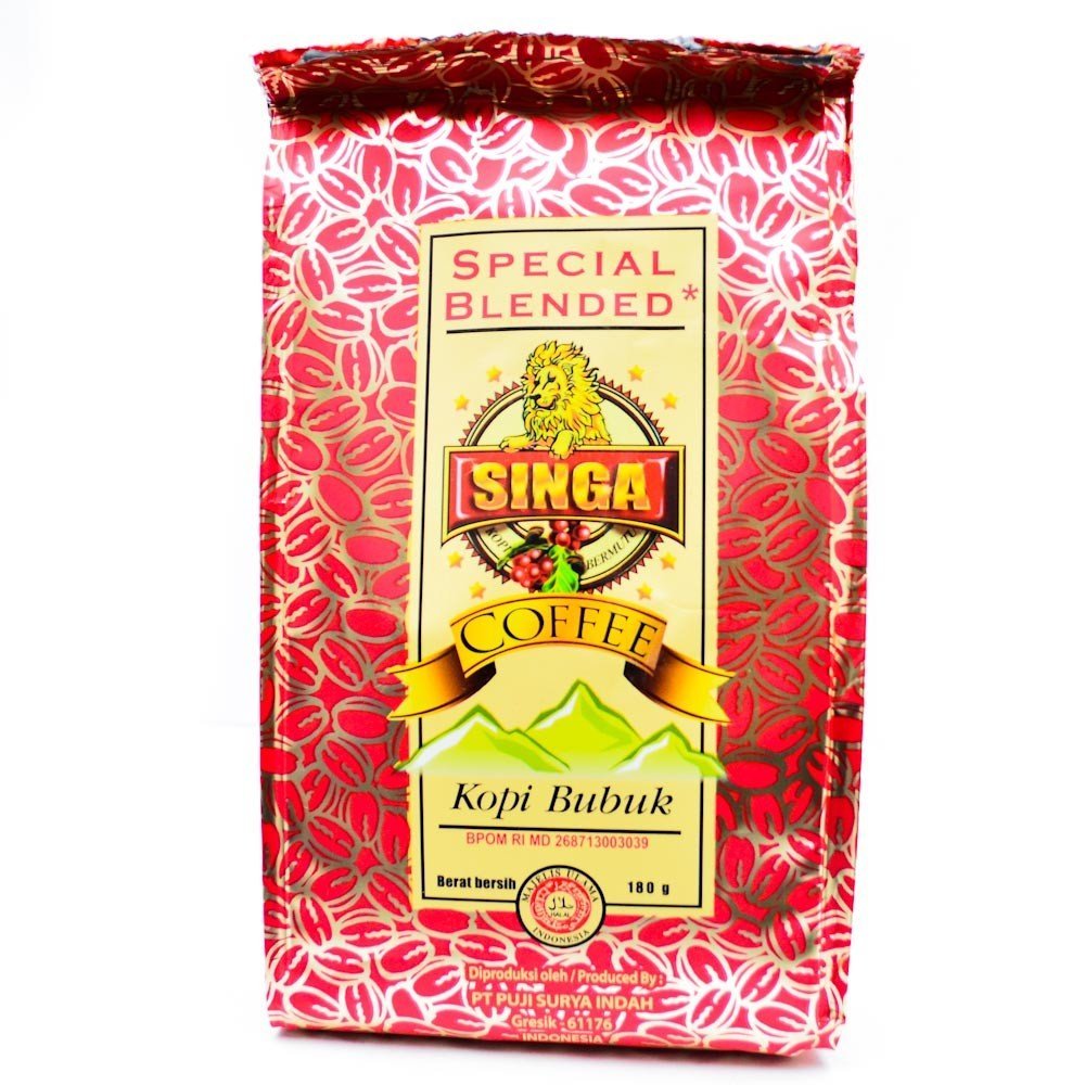 Singa Coffee Special Blended, 180 Gram - $18.60