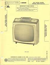 SAMS Photofact - Set 898 - Folder 3 - Jul 1967 - RCA VICTOR CHASSIS KCS152D - £16.91 GBP