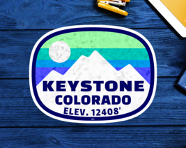 Skiing Keystone Colorado Sticker Decal 3.6&quot; x 2.75&quot; Snowboarding Ski - £4.17 GBP