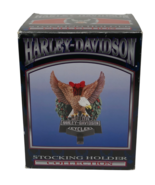 Harley Davidson Motorcycles 1999 Christmas Bald Eagle Wreath Stocking Ho... - $456.49 MXN