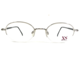 Paco Rabanne Eyeglasses Frames XS-739 PD-520 Black Silver Oval Round 48-... - $55.97