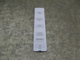 SAMSUNG REFRIGERATOR CONTROL BOARD SCRATCHED/WORDS PART # DA92-01261A - $15.00