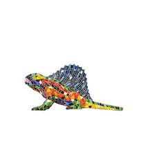 Classic Mosaic Dino Dimetrodon - $47.00