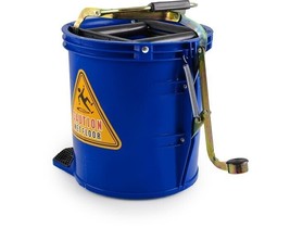 Mop Bucket Wringer 16L BLUE Heavy Duty Commercial - $22.43