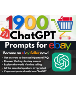 1900+ ChatGPT Prompts for eBay Sellers| eBay Success | eBay Listing Opti... - $2.50