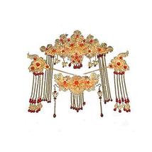 Wedding Dress Chinese Style Retro Accessories Hair Accessories Set - $24.43