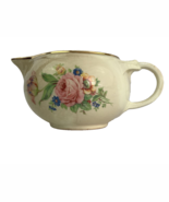 Vintage 1823 Taylor Smith and Taylor Pink Rose China Floral Gold Trim Cr... - $12.10