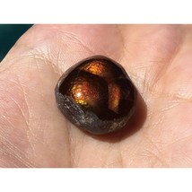 Rare Mexican Botryoidal Fire Agate 33.6ct Cabochon Gemstone for Display ... - $255.00