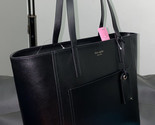 Authentic Kate Spade Lalena Large Leather Pocket Tote Black - £121.18 GBP