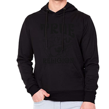  True Religion Black Men Classic Hoodie - £26.73 GBP