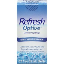 Refresh Optive Lubricant Eye Drops 0.5 fl Oz Box - Dry Eyes Vision &amp; Eye Health. - £20.56 GBP