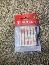 SINGER 44766 Universal Quilting Machine Needles, Sizes 80/12, 90/14 & 100/16 5ct - £4.67 GBP