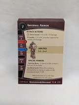 Lot Of (14) Dungeons And Dragons Demonweb Miniatures Game Stat Cards - £8.54 GBP