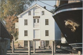 ZAYIX Postcard Mallory Sail Loft Building Mystic CT Ship Chandlery 102022-PC08 - £3.93 GBP