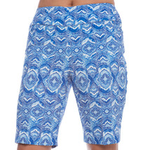 NWT Ladies IBKUL VENETIAN TILES DENIM Pullon Golf Shorts - sizes 6 8 10 ... - $49.99