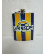 San Diego Chargers Stainless Steel 8oz. Hip Flask NIB FB9SDC - £7.77 GBP