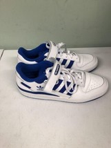 Adidas Originals Men&#39;s Forum Low Top Sneakers FY7756 White/Blue Size 11M - £45.10 GBP
