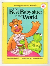 VINTAGE 1987 Muppets Best Babysitter in the World Paperback Book Kermit Fozzie - £11.86 GBP