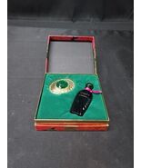 Vintage UNGARO Eau De Parfum EdP 7.5 ml MINI perfume + BROOCH Collector Set - $34.57