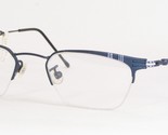 Vintage Moda Optica Mo 1372 Bl Spruce Blue Einzigartig Selten Brille 48-... - $76.23