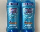 2 Pack - Secret Outlast Argan Oil Antiperspirant Deodorant, 2.6 oz ea, 0... - $28.49