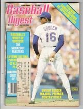 June 1985 Baseball Digest Magazine Dwight Gooden Mets - $9.89