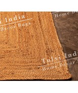 Jute runner, jute rug for living room, natural jute rug/carpet, home dec... - $144.68 CAD