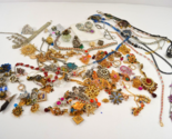 Costume Jewelry Lot Indian Hindi Crafting Necklace Bracelet Earrings Resell - £45.64 GBP