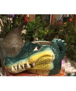 Vintage 1997 Rainforest Cafe Alligator Mug Lots of Personality! - $25.00