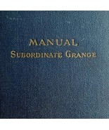 Subordinate Granges Manual 1948 HC Patrons Of Husbandry w/Affiliate Card... - €51,47 EUR