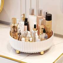 Rotating Cosmetic and Seasoning Storage Rack for Makeup Organization - £19.94 GBP