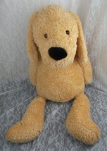 Gitzy Puppy Dog Tan Brown Golden Scruffy Large Big 30&quot; Plush Stuffed Ani... - $24.95