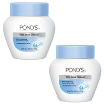 NEW Ponds Dry Skin Cream Rich Hydrating Skin Cream 3.90 Ounces (2 Pack) - £15.39 GBP