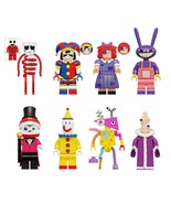 The Amazing Digital Circus Gangle Pomni Jax Kaufmo Kinger 8pcs Minifigur... - $27.06 CAD