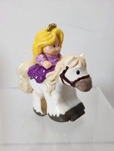 Fisher Price Little People Klip Klop Disney Princess Rapunzel On Horse - $7.69