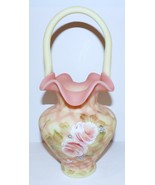 2003 FENTON ART GLASS HEIRLOOM OPTICS COLLECTION BURMESE BASKET ~FRANK &amp;... - €116,08 EUR
