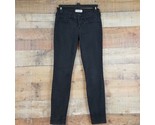 Bullhead Black Jeans Womens Size 1 Stretch Skinny Black TM10 - £8.94 GBP