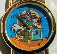 Disney Halloween Animated Mickey Mouse Watch! New! Out of Production! HT... - $200.00