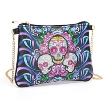  Painting Wristlet Wallet  Painting Embroidery Cross Stitch Wallet For Women Val - £14.43 GBP