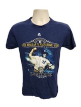 Marino Rivera #42 Final Regular Season Home Game Adult Small Blue TShirt - $19.80