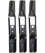 3 Mulching Blade Set for 50&quot; Mower Deck Cub Cadet LX50 RZT-L50 Troy Bilt... - $95.19 CAD