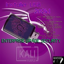 Kali Linux Purple 2024.1 Installer 8GB - Same Day Shipping - USA Seller - £10.04 GBP