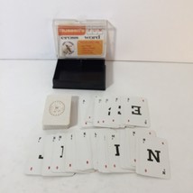 Vintage Crossword Cards By Russell  Mini Size Letter Crafts 96 cards Card Game - £15.56 GBP