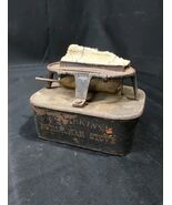 Late 1800s Florence Stove Sad Iron Kerosene Portable Cast Iron Heater Ba... - $1,091.67 MXN